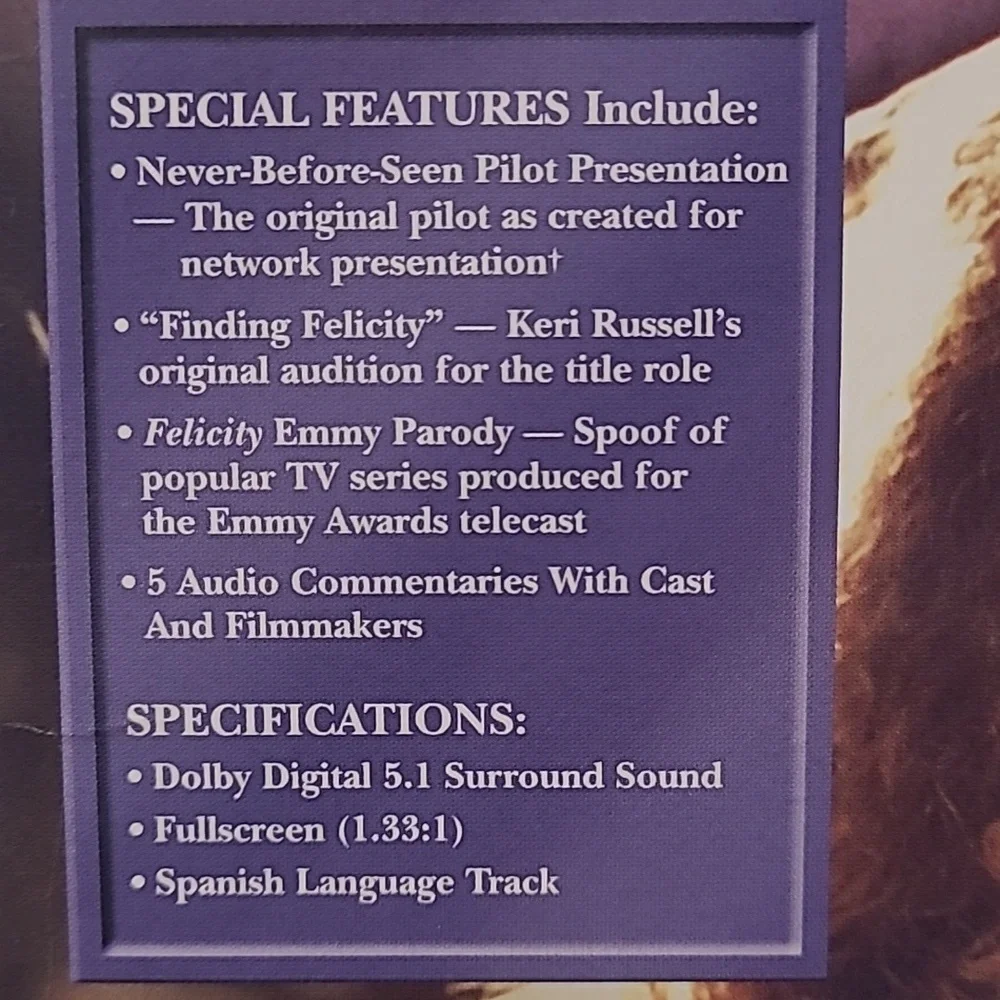 Felicity Season Two DVD Set - Picture 5 of 6
